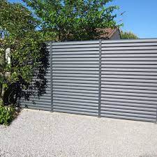 An aluminum fence is installed by setting the posts and fastening the fence panels between them. Aluminum Fence Sweet Garden Sg06 Axium Solutions Aluminium Garden