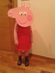 Disfraz Peppa Pig Peppa Pig Costume Pig Costume Diy Pig Halloween Costume