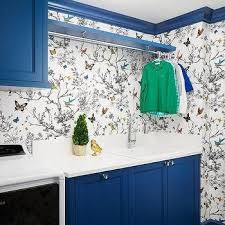 Schumacher Birds And Butterflies Wallpaper Canada Pin On Salle De Bain Minimaliste