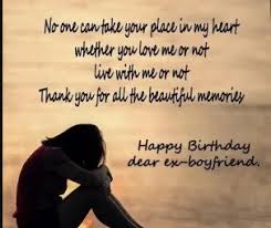 Wishing an ex on her birthday is likely to ruffle a lot of feathers. Happy Birthday Letter To My Ex Boyfriend Romantic Birthday Wishes Birthday Wishes For Lover Ex Boyfriend Quotes