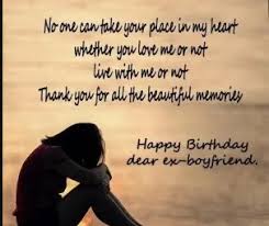 Depending on your situation, take ideas from this post to write a cute handwritten note or a funny quote on a greeting card for your ex. Happy Birthday Letter To My Ex Boyfriend Romantic Birthday Wishes Birthday Wishes For Lover Best Birthday Wishes