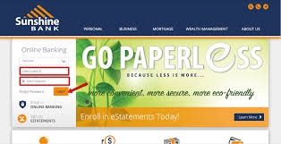 We aim to help at least 500. Sunshine Bank Online Banking Login Cc Bank
