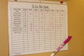 Adult Chore Charts For Husbands Wives Adult Chore Chart