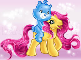Box 927pleasant grove, ut 84062subsc. Drawing Blue Care Bear And Pony Step By Step Drawing Guide By Dawn Dragoart Com