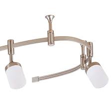 Of course, since it has a number of different components, like the track, the fixture heads, wiring bridge and. Catalina Lighting 21904 000 Transitional 6 Integrated Led Flex Track Ceiling Light Bulbs Included 96 Brushed Nickel Farmhouse Goals