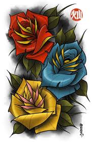 Image Of Roses Roses Roses Traditional Rose Tattoos Japanese Tattoo Japanese Tattoo Art