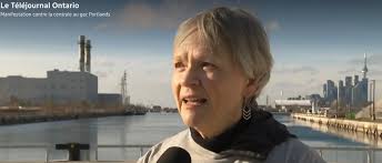 Screenshots from Radio-Canada coverage of TERRE's news conference