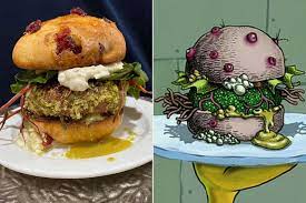 Check spelling or type a new query. The Nasty Patty From Spongebob Squarepants Has Been Brought To Life See The Crazy Burger People Com