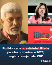 🔴Germán Lobo: 'Esto genera incongruencia, ya que ella también sería  precandidata, lo cual dejaría un mal mensaje'👇  https://www.tunota.com/politica/rixi-moncada-no-esta-inhabilitada-para-las-elecciones-primarias-de-2025-segun-consejero-cne-german-lobo  ...