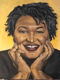 Stacey Abrams Oil