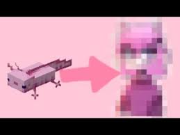 Felix arvid ulf kjellberg1 (born: Drawing Minecraft Axolotl Into A Human In My Style Youtube