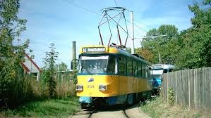 Tatra T4d M Leipzig 2002 Strassenbahn Leipzig
