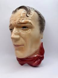 John Wayne Ceramic Clay Art Mask 1988