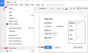 Mla format in google docs , p. How To Change Margins On Google Docs