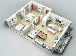 21 Gambar Denah Rumah Minimalis 3d Terlengkap 2020
