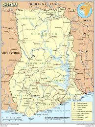 The next few years were filled with alternating military and civilian governments and in 1992, a new constitution was. Ghana Map Political Map Ghana Tourism Ghana