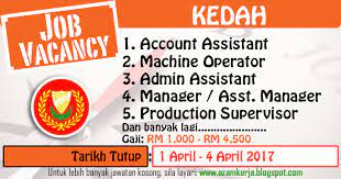 5,110 likes · 7 talking about this. Jawatan Kosong Terkini 2017 Dan 2018 Azam Kerja Jawatan Kosong Pelbagai Di Kedah April 2017