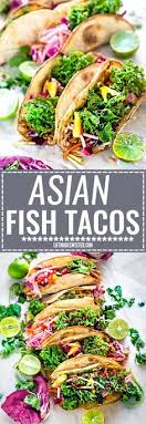 Maybe you would like to learn more about one of these? These Asian Fish Tacos Make The Perfect Light And Healthy Weeknight Meal Best Of All Easy To Customize Kale Slaw Fish Tacos With Cabbage Slaw For Fish Tacos