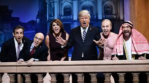Alec Baldwin S President Trump Opens Snl With Evita Parody
