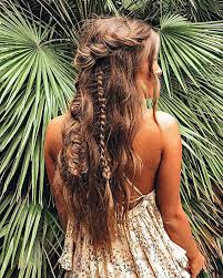 Pair with a floral crown and natural makeup for a gorgeous bohemian vibe. Boho Wedding Hair Popsugar Beauty