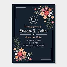 Engagement invitation card maker's main feature is cree su propia tarjeta de compromiso e invitar a los huéspedes en su compromiso. 29 Best Invitation Card Format For Engagement Maker With Invitation Card Format For Engagement Cards Design Templates