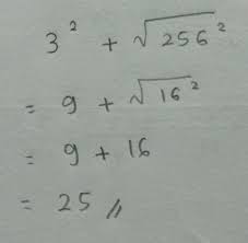 More images for kuadrat dari 256 » Hasil Dari 3 2 Akar 256 Kuadrat Adalah Brainly Co Id