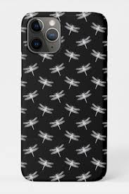 Aesthetic Black And White Phone Case Dragonflies Black And White Pattern Case Mate Iphone Case Zazzle Com Pattern Case White Phone Case Iphone Cases