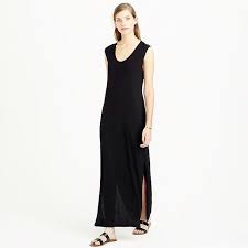 J Crew Woman S Sleeveless Maxi Dress Size Xl Tall Txl Black Long Jcrew Maxidress Maxi Tank Dress White Maxi Dress Summer Long Summer Dresses Maxi