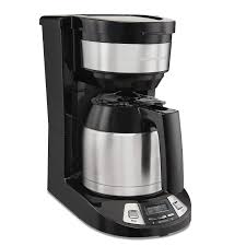 Wake up to delicious coffee every day with this sleek hamilton beach programmable coffee maker. Hamilton Beach 8 Cup Programmable Coffee Maker With Thermal Carafe Black 46240 Buy Online In El Salvador At Elsalvador Desertcart Com Productid 177375573