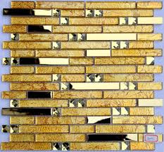Trying to make a kitchen useful and beautiful on a budget is a battle, especially if you're not super but you can quickly and easily update your backsplash, transforming the look of your kitchen without. Metal And Glass Diamond Chrome Stainless Steel Backsplash Tiles Gold Crystal Glass Mosaic Interlocking Tile H5041