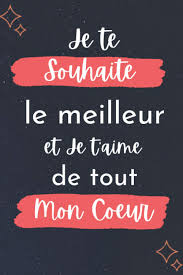 Des cadeaux de noël pour maman pas chers Je T Aime De Tout Mon Coeur Carnet De Notes Idee Cadeau Anniversaire Ou Noel Pour Sa Soeur Sa Cousine Sa Tante Sa Mere Sa Femme Message D Amitie French Edition Collectif