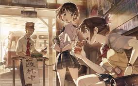 Short hair brunette anime anime girls kimono japanese clothes. Tie Skirts Short Hair Open Mouth Anime Girls Vania600 Black Hair Wallpapers Hd Desktop And Mobile Backgrounds