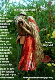 Handfasting Vows Wiccan Wedding Pagan Wedding Witch Wedding