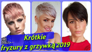Krótkie włosy to fryzura dla odważnych i głównie młodych dziewczyn. Top 20 Modne Krotkie Fryzury Damskie Z Grzywka 2019 Youtube
