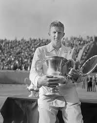 Don Budge Hugging Tennis Trophy Our beautiful Wall Art and Photo Gifts  include Framed Prints, Photo Prints, Poster Prints, Canvas Prints, Jigsaw  Puzzles, Metal Prints and so much more