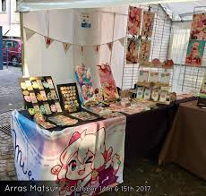 Convention Setups For Fall 2017 See My Past Tables Here Art Party Anime Conventions Event Display