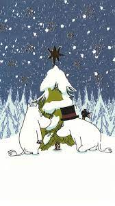 무민 moomin 아이폰 배경화면 네이버 블로그 ムーミン 壁紙 クリスマス イラスト クリスマスの壁紙