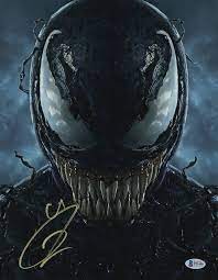 Marvel Tom Hardy Autograph Signed Venom 8x10 Photo Authentic Beckett Bas C 882 Venom Movie Venom Venom Comics