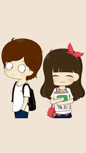 Pin By Kusniyatin Fitriani On Cartoon Cute Love Cartoons Chibi Wallpaper Cute Chibi Couple