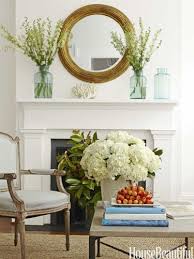 A Savannah Row House Home Design Decor Home Living Room Mirror Above Fireplace