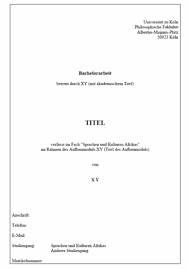 We did not find results for: Deckblatt Masterarbeit Anleitung Vorlage Muster