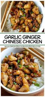 Garlic Ginger Chicken Recipe Ginger Chicken Recipes Chicken Dinner Recipes Garlic Chicken Recipes