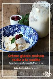 Creme Glacee Maison Facile A La Vanille In 2020 Food Desserts Breakfast