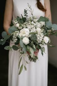 Emotional Green And White Wedding In Wisconsin Junebug Weddings Cascading Wedding Bouquets Ivory Bouquet Wedding Elegant Wedding Bouquets