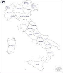 Regions of italy blank map, uae, monochrome, silhouette png. Printable Map Of Italy Blank World Map