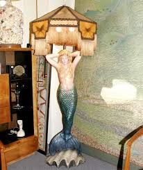 Mermaid Masthead Standing Lamp 1stdibs Com Mermaid Lamp Tiki Room Mermaid Art