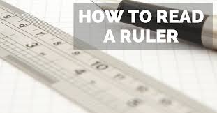 How to read a ruler cm side. How To Read A Ruler Knowhowadda