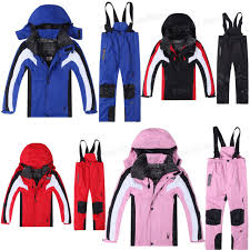 Kids Winter Waterproof Outdoor Coat Pants Ski Suit Jacket Snowsuits Snowboard
