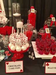 Doing all the heavy lifting earlier in the day means more time to hang out with your guests. Casino Night Dinner Party Party Ideas Photo 4 Of 30 Vegas Theme Party Casino Birthday Casino Birthday Party