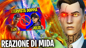 Unfortunately for kit and maya, midas and jules aren't what you call the most agreeable father daughter pair. Mida Reagisce All Intervista Di Jules E Fade Divertente Fortnite Youtube